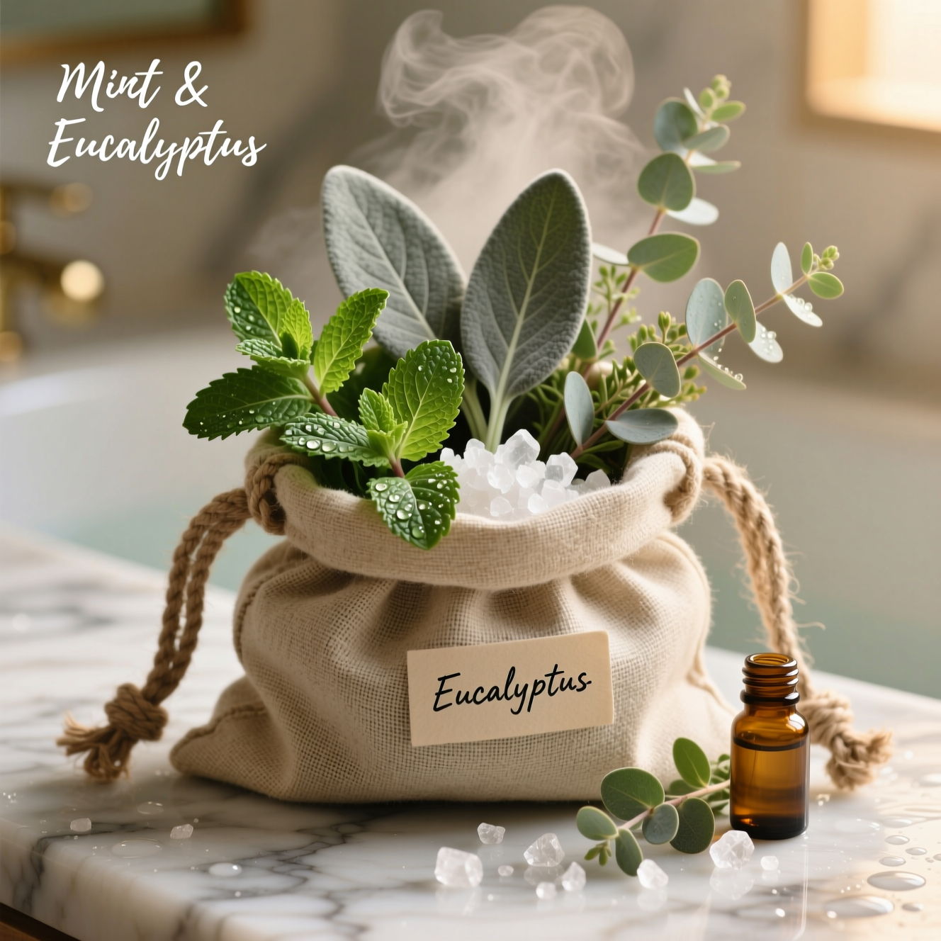 Чай для ванной (Шалфей, эвкалипт, мята) Сбор 6