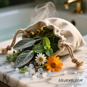 Чай для ванной (Шалфей, мята, ромашка, календула) Сбор 1.