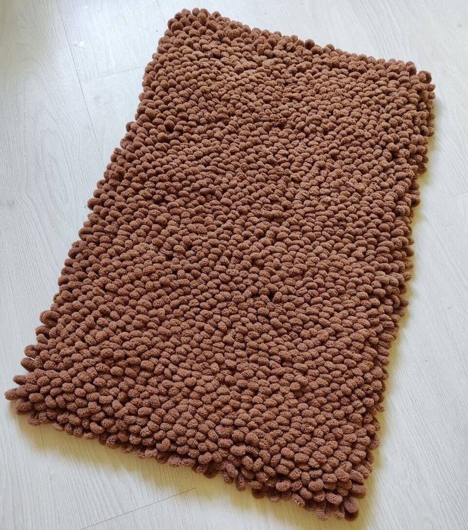 Коврик ручной работы