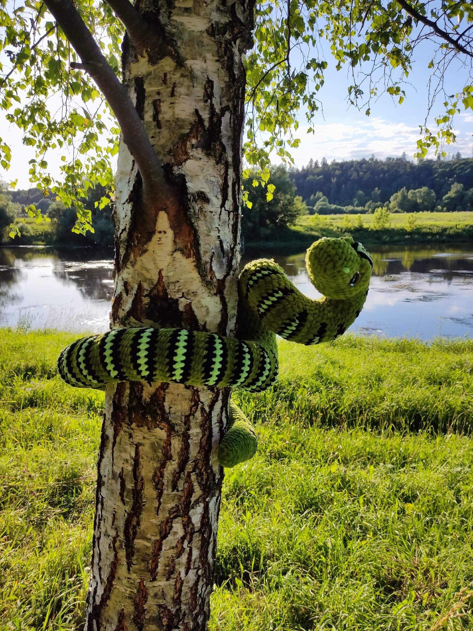 Плюшевая змея 170 см — Мягкая игрушка и Символ удачи — изображение 2