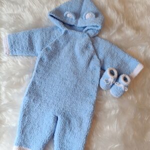 Комбинезон с пинеточками для новорожденного