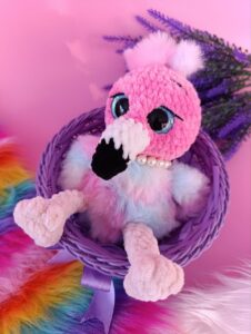 Мягкая игрушка "Фламинго-Девочка"