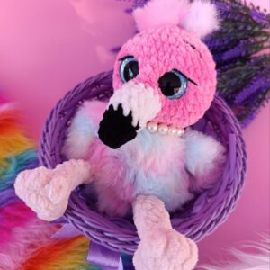 Мягкая игрушка "Фламинго-Девочка"